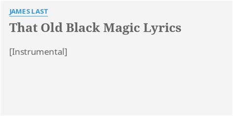 old black magic lyrics josh ritter